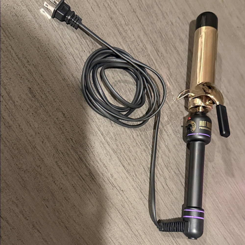 1.5 inch Hot Tools Gold Curling Iron